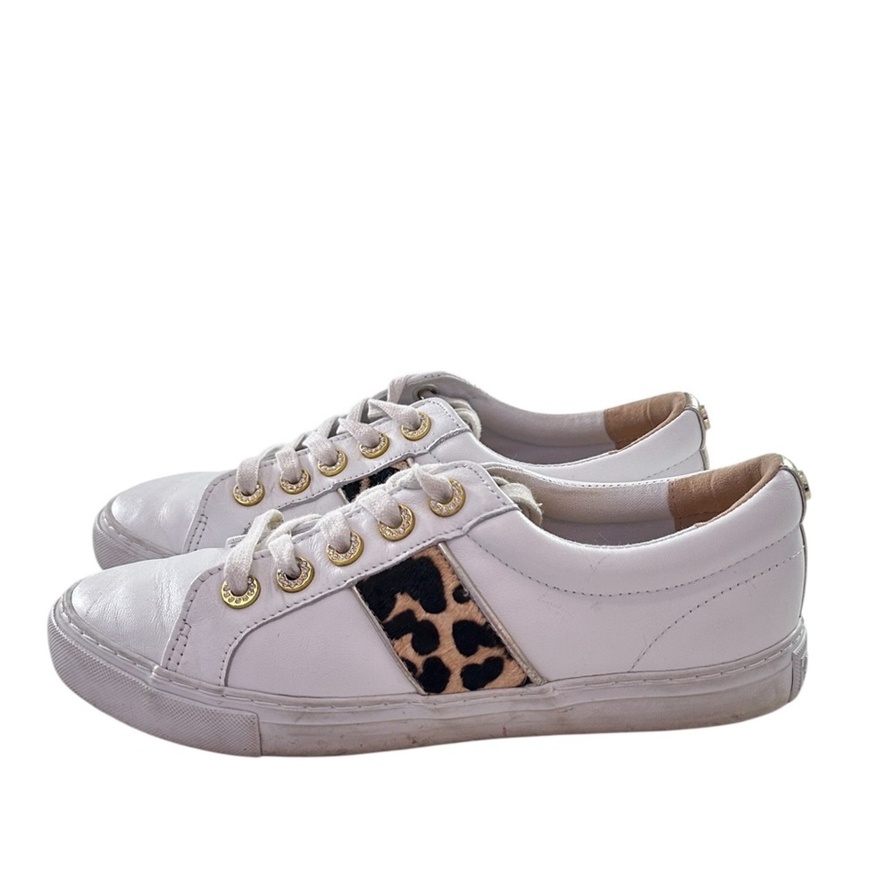 Lilly Pulitzer Lux Hallie Leopard Sneakers Sz 9